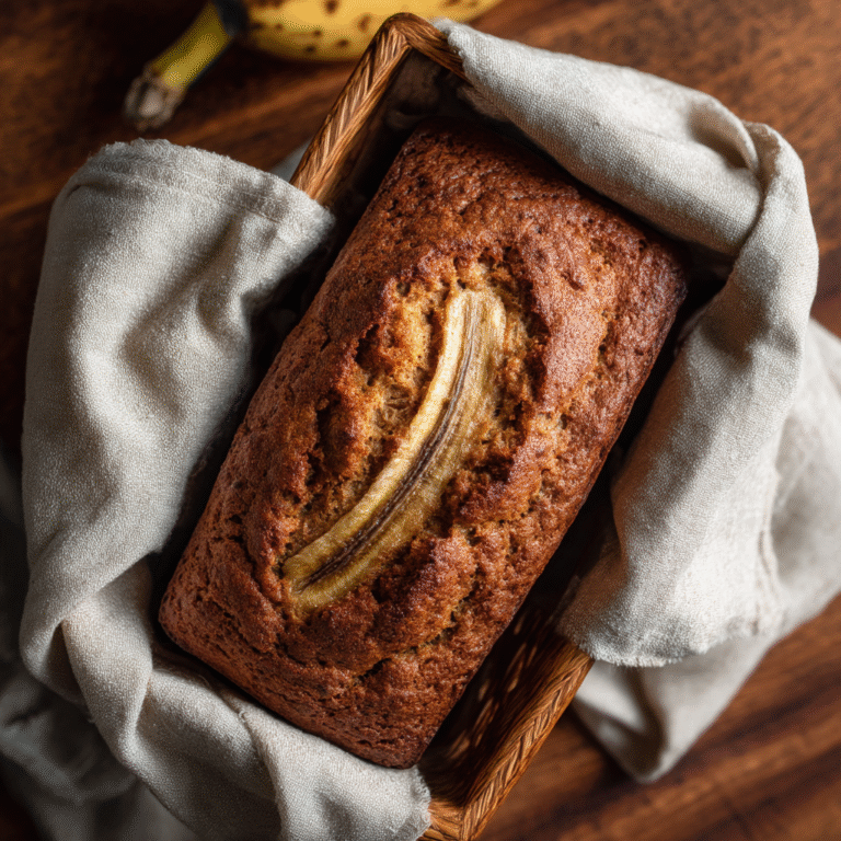 Hornea la Perfección: Receta Definitiva de Pan de Plátano Casero que Despertará Tus Sentidos